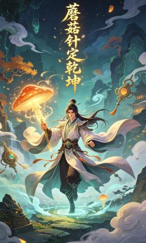 短剧《蘑菇针定乾坤》海报