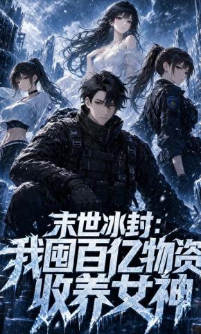 短剧《末世冰封：我囤百亿物资收养女神》海报