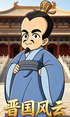 短剧《晋国风云》海报
