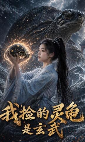 短剧《我捡的灵龟是玄武》海报