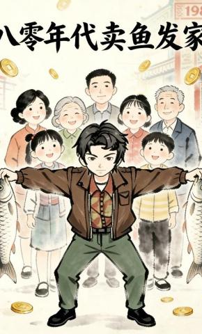 短剧《八零年代卖鱼发家》海报