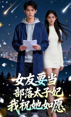 短剧《女友要当部落太子妃，我祝她如愿》海报