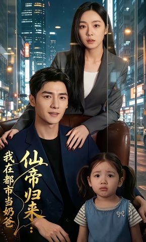 短剧《仙帝归来：我在都市当奶爸》海报