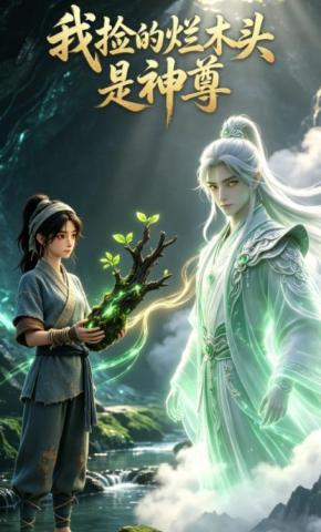 短剧《我捡的烂木头是神尊》海报