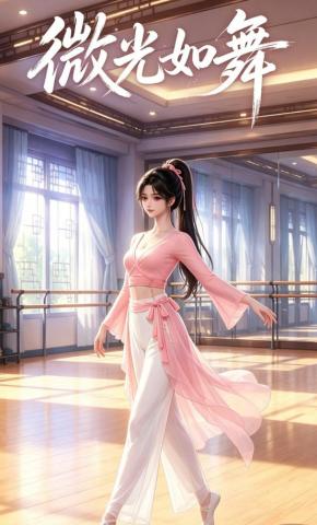 短剧《微光如舞》海报