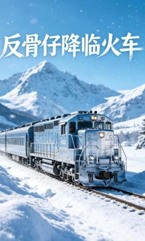 短剧《反骨仔降临火车》海报