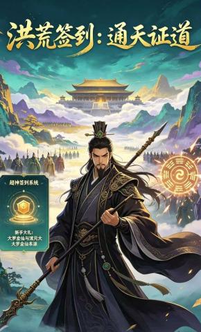 短剧《洪荒签到：通天证道》海报