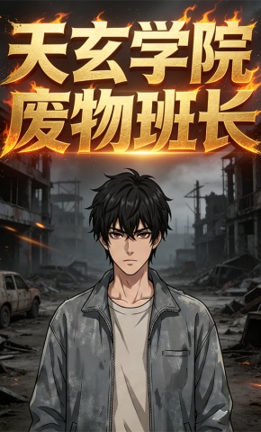 短剧《天玄学院废物班长》海报