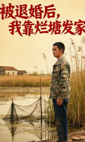 短剧《被退婚后，我靠烂塘发家》海报