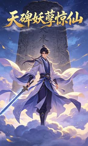 短剧《天碑妖孽惊仙》海报