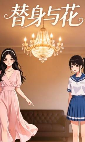 短剧《替身与花》海报