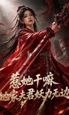 短剧《惹她干嘛，她家夫君妖力无边》海报