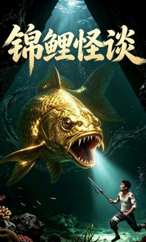 短剧《锦鲤怪谈》海报