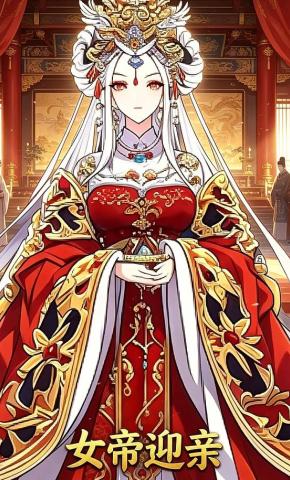 短剧《女帝迎亲》海报