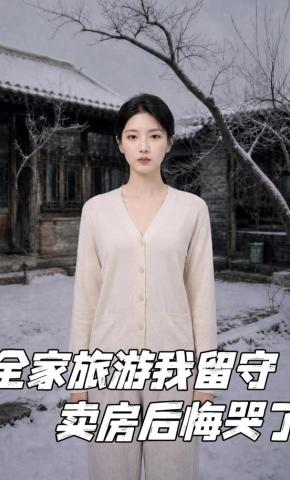 短剧《全家旅游我留守卖房后悔哭了》海报
