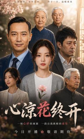 短剧《心凉花终开》海报