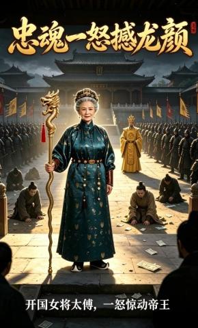 短剧《忠魂一怒撼龙颜》海报