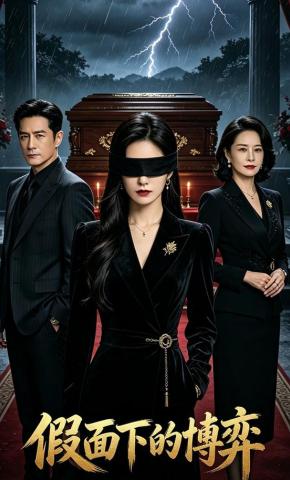 短剧《假面下的博弈》海报