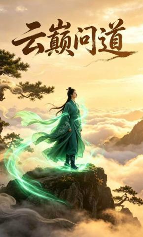 短剧《云巅问道》海报