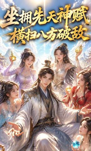 短剧《坐拥先天神赋，横扫八方破敌》海报
