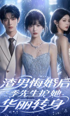 短剧《渣男悔婚后，季先生护她华丽转身》海报