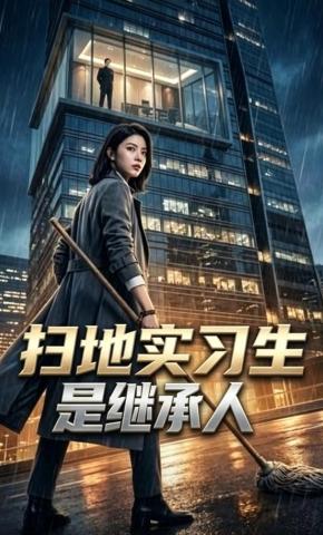 短剧《扫地实习生是继承人》海报