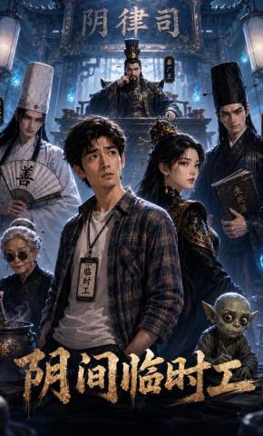 短剧《阴间临时工》海报