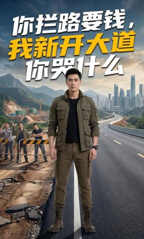短剧《你拦路要钱，我新开大道你哭什么》海报