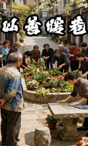 短剧《以善暖巷》海报