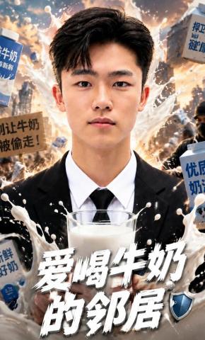 短剧《爱喝牛奶的邻居》海报