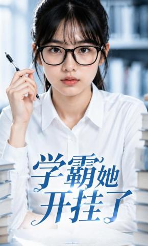 短剧《学霸她开挂了》海报