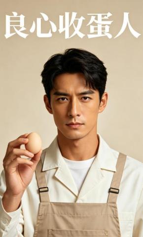 短剧《良心收蛋人》海报