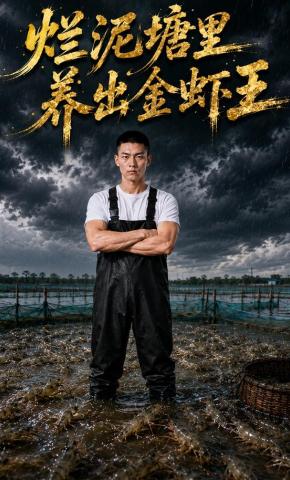 短剧《烂泥塘里养出金虾王》海报