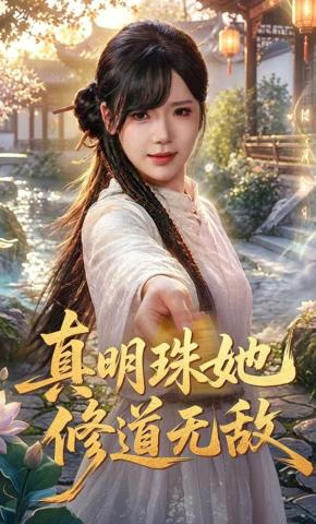 短剧《真明珠她修道无敌》海报