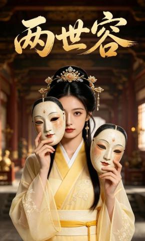 短剧《两世容》海报