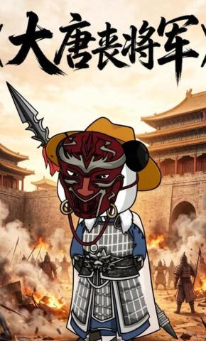 短剧《大唐丧将军》海报