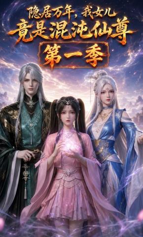 短剧隐居万年，我女儿竟是混沌仙尊海报