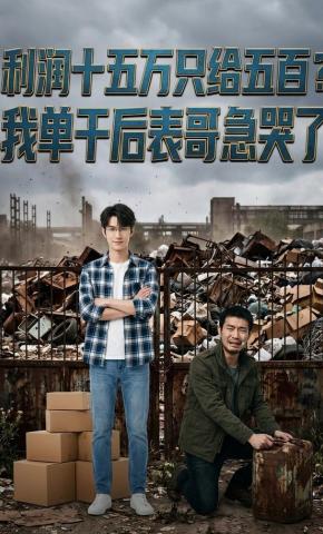 短剧《利润十五万只给五百？我单干后表哥急哭了》海报