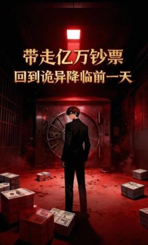 短剧《带走亿万钞票，回到诡异降临前一天》海报