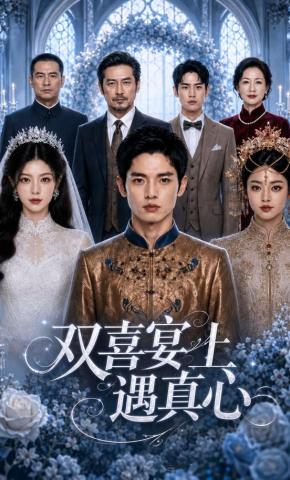 短剧《双喜宴上遇真心》海报