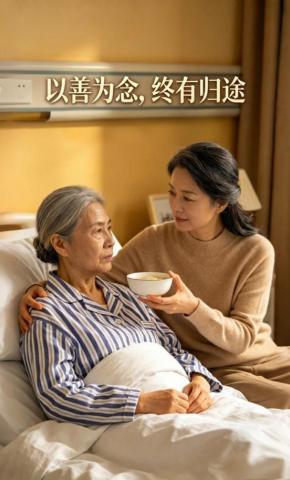 短剧《以善为念，终有归途》海报