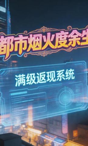 短剧《都市烟火度余生》海报