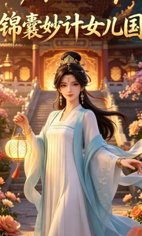短剧《锦囊妙计女儿国》海报