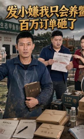 短剧《发小嫌我只会养鳖，百万订单砸了》海报
