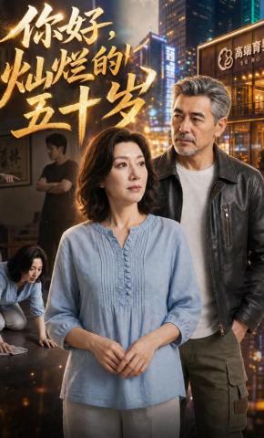 短剧《你好，灿烂的五十岁》海报