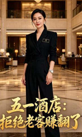 短剧《五一酒店：拒绝老客赚翻了》海报