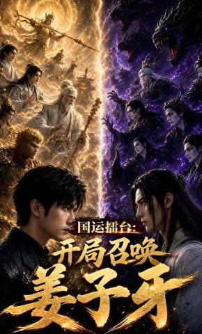 短剧《国运擂台：开局召唤姜子牙》海报