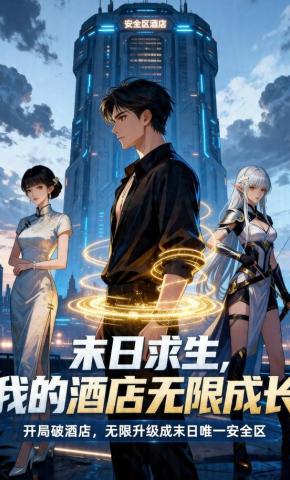 短剧《末日求生，我的酒店无限成长》海报