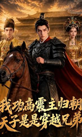 短剧《我功高震主归朝，天子竟是穿越兄弟》海报