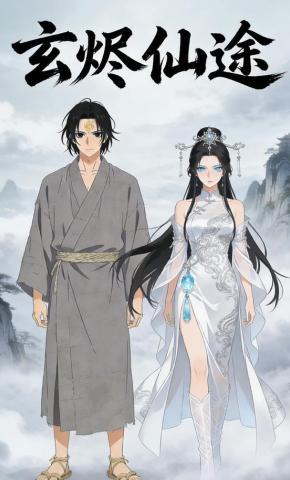 短剧《玄烬仙途》海报